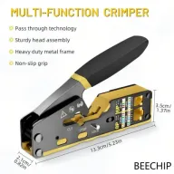 Crimpadora RJ45: Herramienta esencial para conexiones.