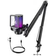 Micrófono condensador USB Maono Gamerwave DGM20S