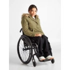 Parka verde liquen con cremallera - So Easy