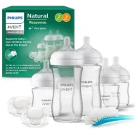 Kit Philips Avent: 3 Biberones, 2 Chupetes y Accesorios