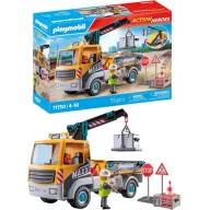 Camión de Obra con grúa | PLAYMOBIL Action Heroes