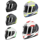 Casco ACERBIS Krapon ECE22.06 | FIBRA compuesta y visor solar