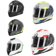 Casco ACERBIS Krapon ECE22.06 | FIBRA compuesta y visor solar