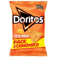 Doritos Tex Mex, Nachos queso, bolsa familiar 2 uds 225 gr