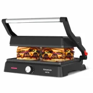 Grill y Plancha Taurus 2600W con Placas Basculantes