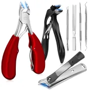 Juego de 7 Piezas para Cortaúñas de Uñas Gruesas de Pies