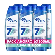 Champú Pro-Expert H&S 7 en 1 para el cuero cabelludo 300ml