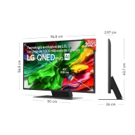 LG 43'' Smart TV 4K Ultra HD Mini LED QNED Evo 109 cm
