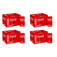 Pack Coca-Cola Sabor Original 4x2.89€ - 6 Mini Latas 200 ml