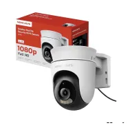 Cámara de Seguridad Wi-Fi 360° Full HD con Visión Nocturna
