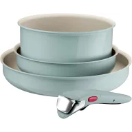 Juego apilable de sartenes y cazo antiadherente