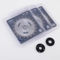 Juego de 3 hojas de sierra circular de 4" 40T para madera