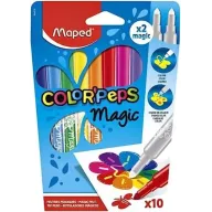 Rotuladores Color's Peps Magic: 10 Piezas de Maped