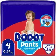 Pañales Dodot 248 Uds. (915 kg)