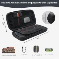 Funda rígida Nintendo Switch 2 para máxima protección