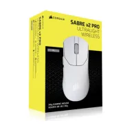 Corsair Sabre Pro V2 Ultralight Ratón Inalámbrico Blanco 33K DPI
