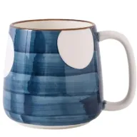 Taza pintada a mano de porcelana - 400 ml