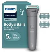 Afeitadora Corporal Philips series 3000 para hombres 100% suave