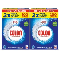 Detergente en Polvo x2 Colon - 100 Lavados para Ropa