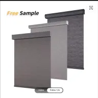 Persianas Motorizadas Inteligentes de Poliéster Opacas Inalámbricas