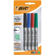 Marcadores Finos BIC: Set de 4 Permanentes