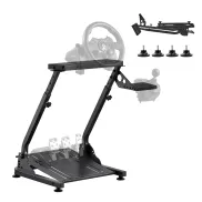 Soporte Ajustable y Plegable para Volante, Logitech y Thrustmaster