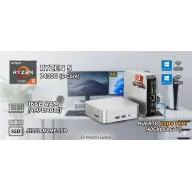 Mini PC GEEKOM A5 Pro con Ryzen 5, 16GB RAM y 512GB SSD