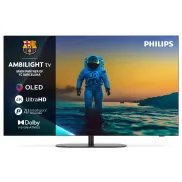 TV Smart Philips 55" 4K OLED con Ambilight 55OLED820