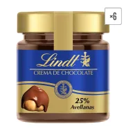 Cremas de Avellanas y Cacao Lindt 6x200g