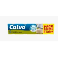 Atún claro en aceite de oliva Calvo pack 8