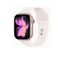 Reloj GPS Apple Watch Series 11 42 mm oro rosa y correa rosa