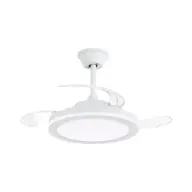Ventilador LED de techo 30W con iluminación integrada
