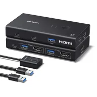Switch KVM HDMI 2.0 UGREEN 4K 60Hz con 2 Entradas