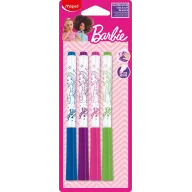 Marcadores Vibrantes Barbie para Pizarra Blanca - Pack X4