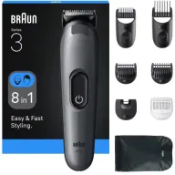 Todo en Uno Braun Series 3: Cortapelos Multifuncional