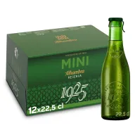 Cerveza Alhambra Reserva 1925 MINI, Pack de 12 Botellas 22,5 cl