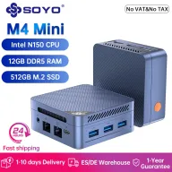 Mini PC SOYO M4 | 12GB RAM, 512GB SSD, Intel N150