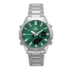 Reloj Edifice Casio de acero con esfera verde EFV-C120D-3A