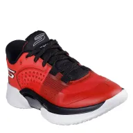 Entrenadores de Baloncesto Lockdown - Rojo y Negro - Skechers