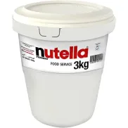 Nutella 3kg: Crema de avellanas y chocolate en tubarrón