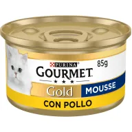 11,30€ por 24 Mousse de Pollo Gourmet Gold en Amazon