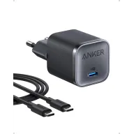 Cargador Rápido 45W Tipo C Plegable Anker para Samsung