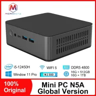 Mini PC Gamer N5A, Intel i5-12450H, 16GB DDR5, 512GB SSD