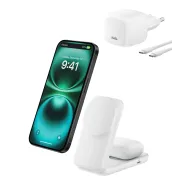 Cargador Magnético Qi2 MagSafe Belkin UltraCharge con Adaptador 45W