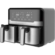 Freidora de aire 9 L 2400W MasterPro Rocket Duo Color Negro