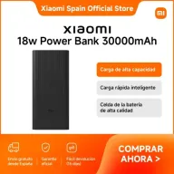 Xiaomi 30000mAh Power Bank 18W de alta capacidad