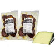 Punta de lomo extra 500g + queso regalo 1kg