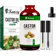Aceite de Ricino 100ml para Pestañas y Cejas Kanzy