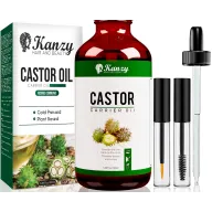 Aceite de Ricino 100ml para Pestañas y Cejas Kanzy