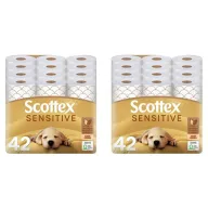 Papel Higiénico Scottex Sensitive: 84 Unidades a 15,90€